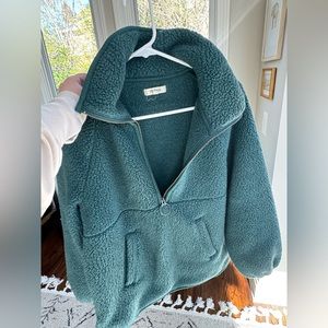 Madewell half zip fleece